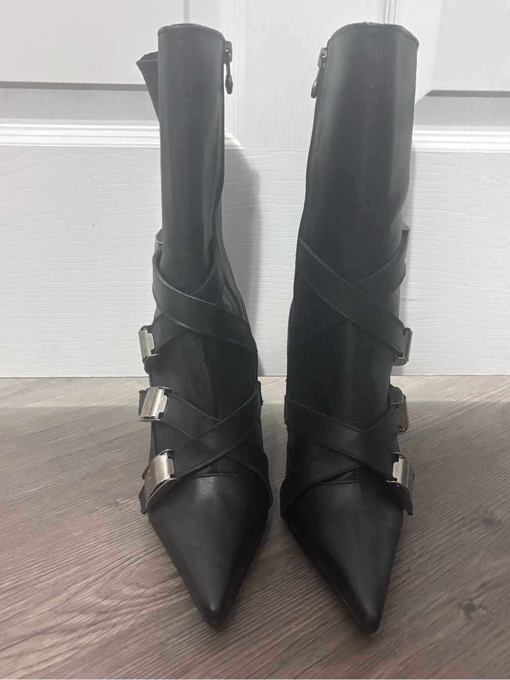 NWOB New Rock M-QUEEN007-S1 Pointed Boots - Picture 3 of 10